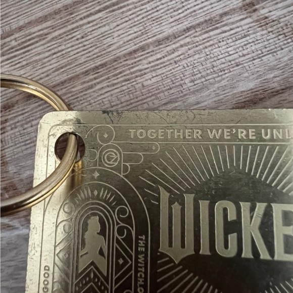 Starbucks Wicked metal keychain gift card